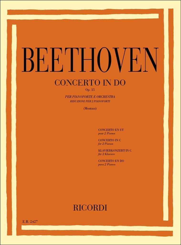 5 Concerti Per Pianoforte: N.1 In Do Op. 15